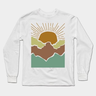 Pastel sunset Long Sleeve T-Shirt